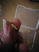 Canner 1 925 Pendientes tipo botón de plata fina para mujer oro Mini Luna estrella aretes geométricos Bijoux Pendientes Piercing 2020 W5