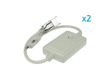2 PCs plug power adapter transformer rectifier 2 Pin RGB step 9mm button switch Controller for coil Led 220V
2 PCs plug power adapter transformer rectifier 2 Pin RGB step 9mm button switch Controller for coil Led 220V