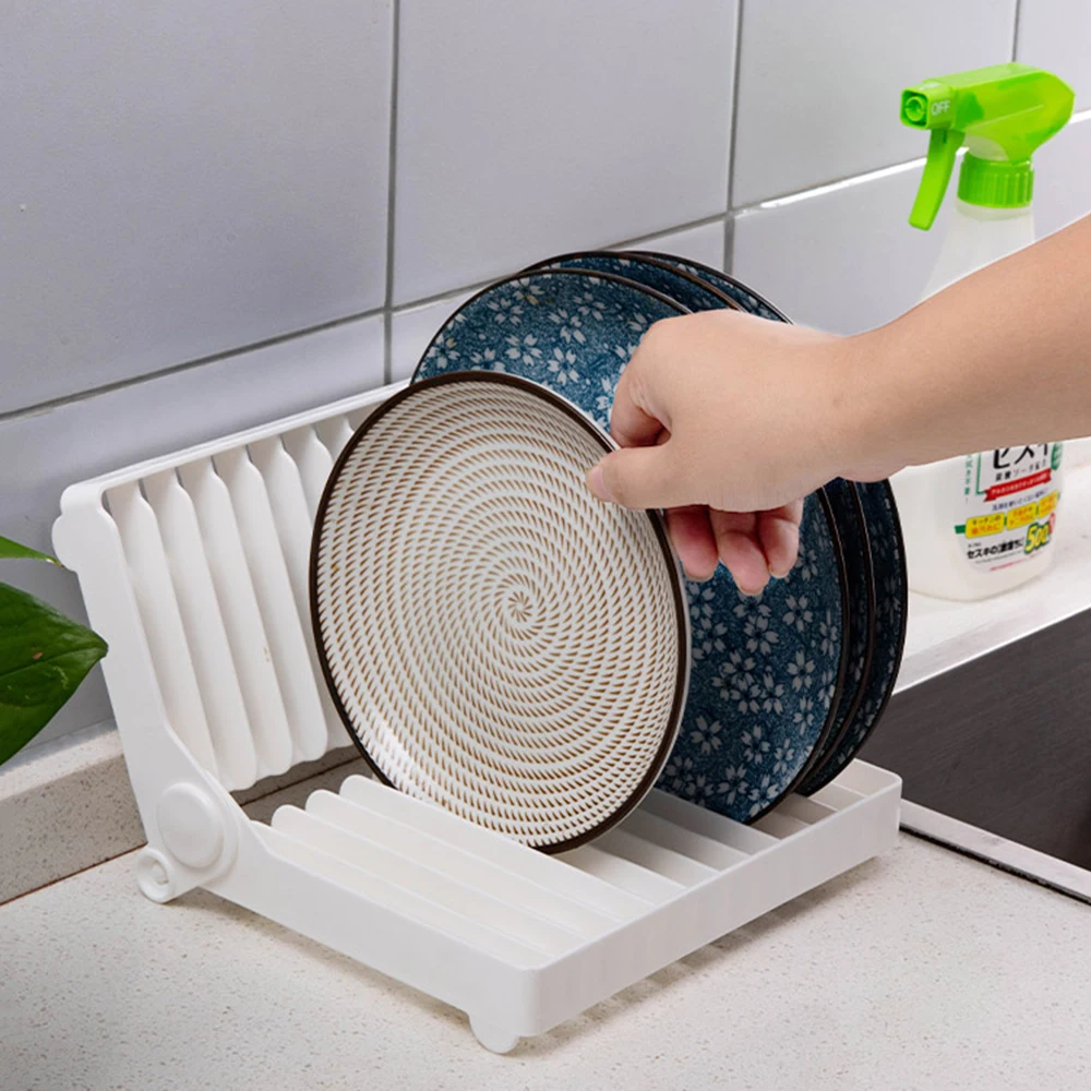 Plastic Kitchen Dish Drainer/Dish Rack 6 Grids Bowl Cutlery Drainer Holder Kitchen Supplies
Plastic Kitchen Dish Drainer/Dish Rack 6 Grids Bowl Cutlery Drainer Holder Kitchen Supplies
