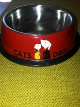 Bowl Drinking-Bowl Food-Water-Dish Small Puppy Pet-Feed Kitten Large Dog Durable Cute