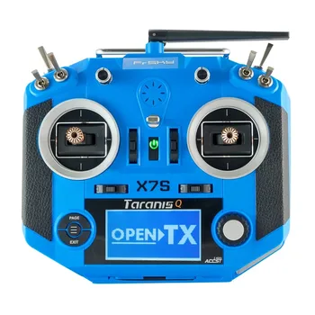 FrSky Taranis Q X7S Radio w/ Upgraded M7 Hall Sensor Gimbals (Blue or Carbon Fiber)
FrSky Taranis Q X7S Radio w/ Upgraded M7 Hall Sensor Gimbals (Blue or Carbon Fiber)