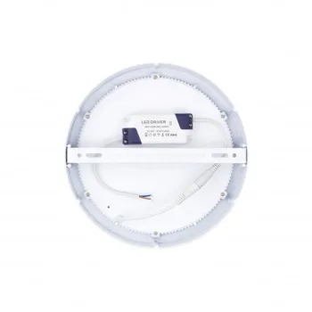LED CEILING 12W ALUMINUM WHITE CIRCULATE NEUTRAL DRIVER INSOLATED (ISOLATED)
LED CEILING 12W ALUMINUM WHITE CIRCULATE NEUTRAL DRIVER INSOLATED (ISOLATED)