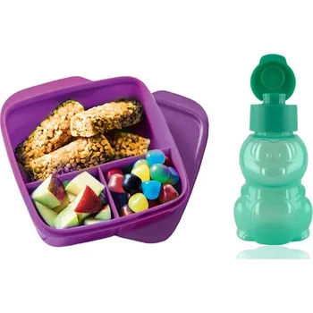 Tupperware Nutrition Set (Compartment Nutrition Box 550 ml and Dinosaur Pattern Eco Bottle 350 ml)
Tupperware Nutrition Set (Compartment Nutrition Box 550 ml and Dinosaur Pattern Eco Bottle 350 ml)