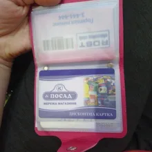 Tarjetero con hebilla de cuero PU para hombre y mujer, Cartera de viaje, tarjetero de identificación de negocios, a la moda, AIC88