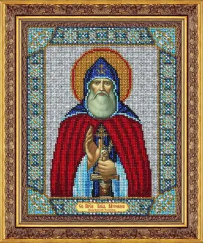 B1060 set for embroidery with beads 'паутинка' 'Holy Reverend Ilya муромец', 20*25 cm
B1060 set for embroidery with beads 'паутинка' 'Holy Reverend Ilya муромец', 20*25 cm