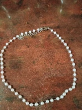 Cadena de cuentas de perlas para mujer, Gargantilla Simple de 15 estilos, collar de borla de hoja de cristal para mujer, joyería sexual de moda, accesorios para baile de graduación