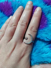 IPARAM nuevo diseño CZ estrella de circón anillo de 2020 declaración de moda oro plata encanto de Color señora chica anillo de la joyería