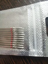 Juego de brocas de diamante para manicura, juego de brocas de diamante para taladro eléctrico, 10 Uds.