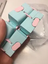 Rompecabezas cuadrado de cubo mágico infinito para niños y adultos, juguete de descompresión para aliviar el estrés, juego de mano divertido, laberinto de cuatro esquinas