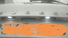 Lamp License-Number-Plate-Lights Saxo LED Apmatauto Berlingo Xsara Picasso Citroen C3