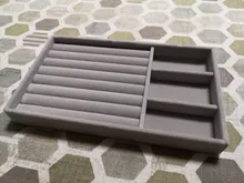 Mordoa-organizador de pendientes de ante y terciopelo rosa, soporte para presentación de joyería, estante, plato de muestra, caja de joyería de moda