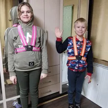 Banda elástica ajustable para niños y adultos, chaleco reflectante de seguridad de alto brillo, chaqueta para deportes de ciclismo nocturno