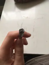 Bolígrafo de tatuaje acrílico de cristal, acero inoxidable, maquillaje permanente, manual, bolígrafo de tatuaje para micropigmentación Manual, doble cabeza, 1 Uds.