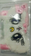 La bonita máscara de Ojos de dibujos animados tiene un buen rendimiento de blindaje ligero. Antifaz para dormir suave y cómodo para ayudar a dormir gran oferta
