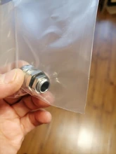 Gland-Connector Cable Waterproof M10 M12 M16 M8 Brass IP68 for M18-M36 Fit-18-25mm Nickel-Plated