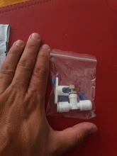 VÁLVULA DE Control DE FLUJO de agua RO de 1/4 pulgadas, 1 unidad, regulador OD, conector de VÁLVULA DE Control DE FLUJO de agua, accesorio para sistemas de ósmosis inversa