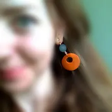 Joyería de colección de múltiples estilos para niña y mujer, aretes de Clip de hojas geométricas con personalidad creativo coreano, accesorios de moda para niña y Mujer