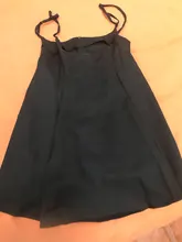 Nuevo mujeres verano de alta cintura elástico rodilla longitud vaqueros plisado Swing falda sencilla de moda ajustable camisa con tirantes para mujer