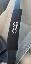 Case Cover Shoulder-Seat-Belt Car-Interior-Accessories 124-Emblem Abarth Fiat 500 Auto-Decoration