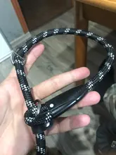 Correa para adiestramiento de perros 5 de Nylon de Color básicos cuerda medio pasear a los perros Collar para perro grande Durable fácil Control ajustable Labrador