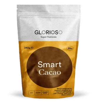 Smart cocoa powder Bio-physical and intellectual welfare, with Ginseng and extract Hericium Herinaceus
Smart cocoa powder Bio-physical and intellectual welfare, with Ginseng and extract Hericium Herinaceus