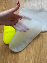 Cubierta de zapatos impermeable de alta elasticidad, cubierta de silicona resistente al desgaste para lluvia, organizadores de zapatos Unisex, Botas de lluvia, días lluviosos