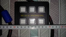 Mictuning-Panel de interruptores de pantalla táctil de 12V/24V, 6 entradas, Panel de interruptores LED, caja de Panel de Control táctil delgado para coche, barco, caravana