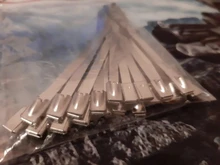 TIE Cable-Ties Heat-Straps Induction-Pipe Stainless-Steel METAL EXHAUST Zip-Wrap 10PCS