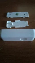 Sensor de contacto magnético inalámbrico para detección de puerta, sistema de alarma de seguridad de la casa, 5/10 MHz, 1/433 Uds.