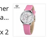 Lindo gato de cuarzo, de dibujos animados infantil Relojes de Cuero patrón de gato reloj de pulsera reloj Relogio femenino chica Relojes