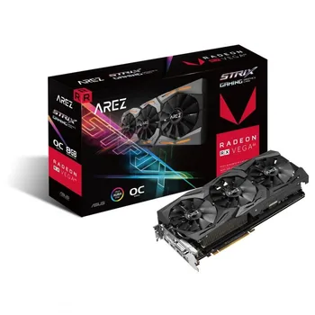 

ASUS ROG AREZ-STRIX-RXVEGA64-O8G-GAMING AMD Radeon RX Vega 64 8 GB high-bandwidth memory second generation (HBM2)