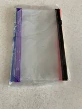 Bolsas transparentes con 6 orificios de PVC para libreta, accesorio para libreta Bolsa porta tarjetas, planificador diario Passpor, 6 uds., A5, A6