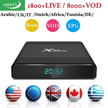 Android 9.0 X96 Air Smart TV Box 4K Media Player Europe Arab America United States Africa IPTV ultra stable 4500 + VOD
Android 9.0 X96 Air Smart TV Box 4K Media Player Europe Arab America United States Africa IPTV ultra stable 4500 + VOD