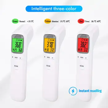 Thermometer Digital Infrared Baby Ear Forehead Thermometer LCD Backlight Thermometer For Adults Kids Temperature Meter
Thermometer Digital Infrared Baby Ear Forehead Thermometer LCD Backlight Thermometer For Adults Kids Temperature Meter