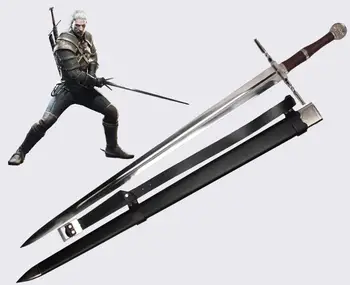 THE WITCHER steel Sword sword Geralt of Rivia TV Series Videogame Cosplay Cosplayer Yennefer Triss
THE WITCHER steel Sword sword Geralt of Rivia TV Series Videogame Cosplay Cosplayer Yennefer Triss