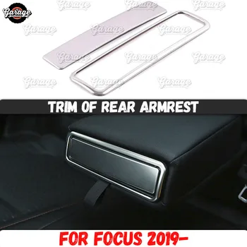 Trim of rear armrest case for Ford Focus 2019- Stainless steel molding 1 set / 2 pcs decoration car interior
Trim of rear armrest case for Ford Focus 2019- Stainless steel molding 1 set / 2 pcs decoration car interior