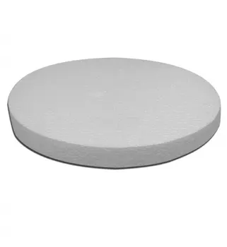 Styrofoam Round Pastry Mat 30x3 cm 
Styrofoam Round Pastry Mat 30x3 cm