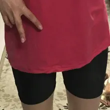 Pantalones cortos deportivos para mujer, Shorts ajustados elásticos de cintura elástica negro, informales, para Fitness, para verano