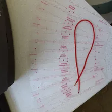 Preparando la equilibrado plantilla cejas maquillaje 8 In1 ojo mágico frente clase guía de dibujo de tarjeta con plantilla ayudante