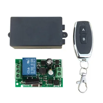 Relay switch wireless remote control 433Mhz AC 85V 110V 220V 1CH
Relay switch wireless remote control 433Mhz AC 85V 110V 220V 1CH
