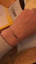 RIR de acero inoxidable mamá pulsera de enlace de cadena de oro pulsera regalo para el Día DE LA Madre nueva mamá regalos