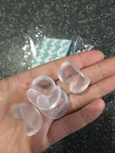 Protector de silicona de seguridad para niños y bebés, cubierta protectora de borde de esquina de la Mesa, anticolisión, 4 Uds.