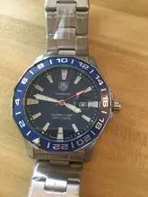 WAZ2114.BA0875-Reloj de pulsera para hombre, de cuarzo, de lujo, tonneau, Tourbillon automático, para negocios, Aquaracer