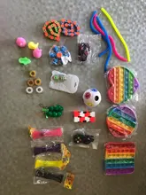 Fidget Juguetes | Juguetes Fidget | Fidget juguetes juguete antiestrés Conjunto de Cuerdas de mármol de regalo para adultos chica niños sensorial de alivio de estrés juguetes Anti estrés