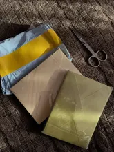 Sobres de papel multifunción para tarjetas, tarjetas postales de papel, Material escolar
