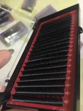 Zwellbe-extensiones de pestañas individuales, 20 hileras de visón de imitación, maquillaje para profesionales, suaves, CD de 8-15mm