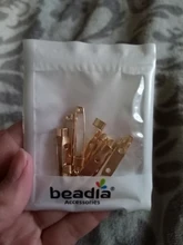 10 unids/lote 15 20 25 30 35 mm broche de Clip pines alfileres de seguridad broche ajustes en blanco Base para la fabricación de la joyería DIY suministros