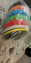 Almohadilla de pulido para coche, almohadilla de esponja de pulido para coche, adaptador de taladro abrasivo, accesorio de herramientas de encerado, 3, 5, 6 y 7 pulgadas, 7 Uds.
