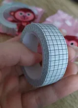 Conjunto de cintas de papel japonés Washi, cinta adhesiva, pegatinas decorativas de papelería, planificador, bricolaje, negro, blanco, rosa, 10M