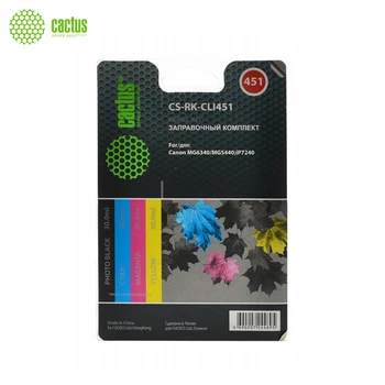 The charging set Cactus cs-rk-cli451 multi color 120 ml for Canon mg6340/5440/ip7240
The charging set Cactus cs-rk-cli451 multi color 120 ml for Canon mg6340/5440/ip7240